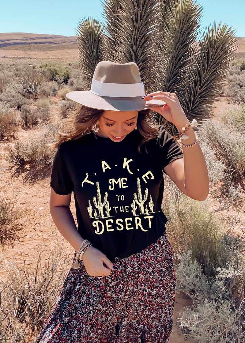 HAS Take Me to the Desert Shirt - Black - Rancho Diaz