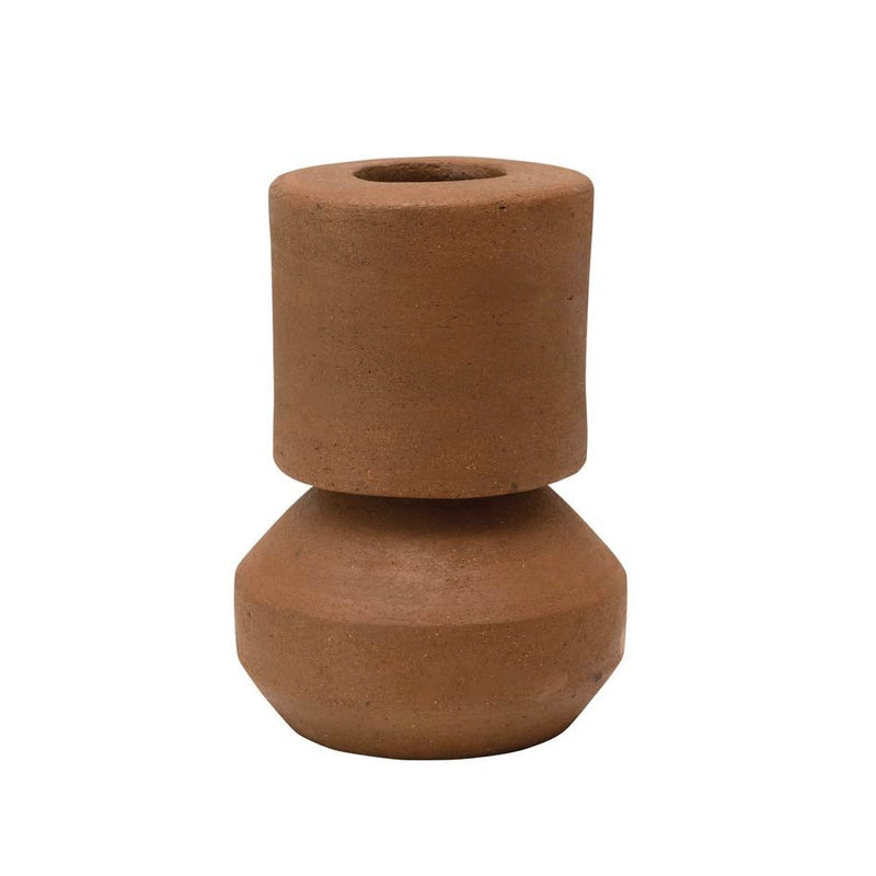 BMV Round Terracotta Vase Dark Brown - Rancho Diaz