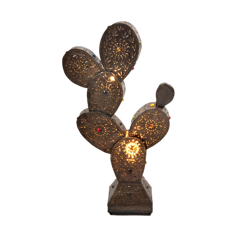 VISK Prickly Pear Cactus Lamp Medium (curbside & in-store pick up only) - Rancho Diaz